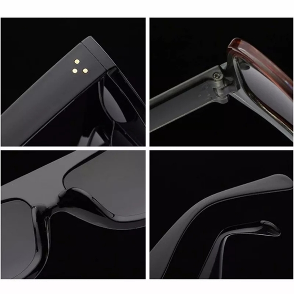 🍒 FLAT Top Oversized Sunglasses - Picture 8 of 9